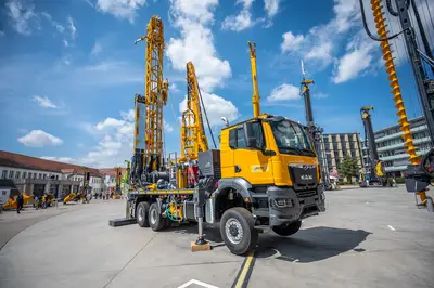 Water, geothermal energy, mining: Mobile rigs from Bauer for the